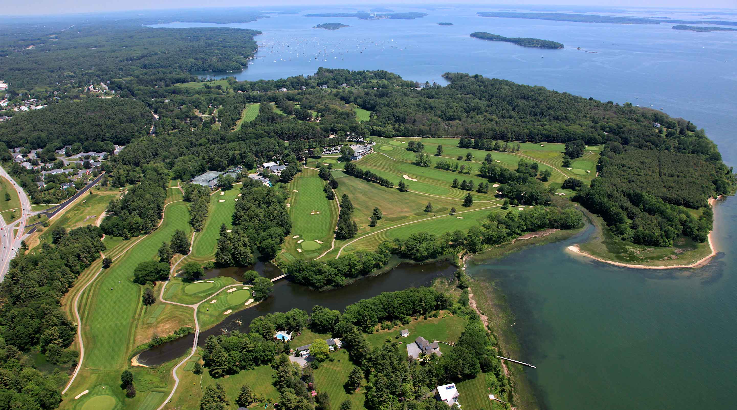 Portland Country Club, Falmouth, Maine Golf course information and